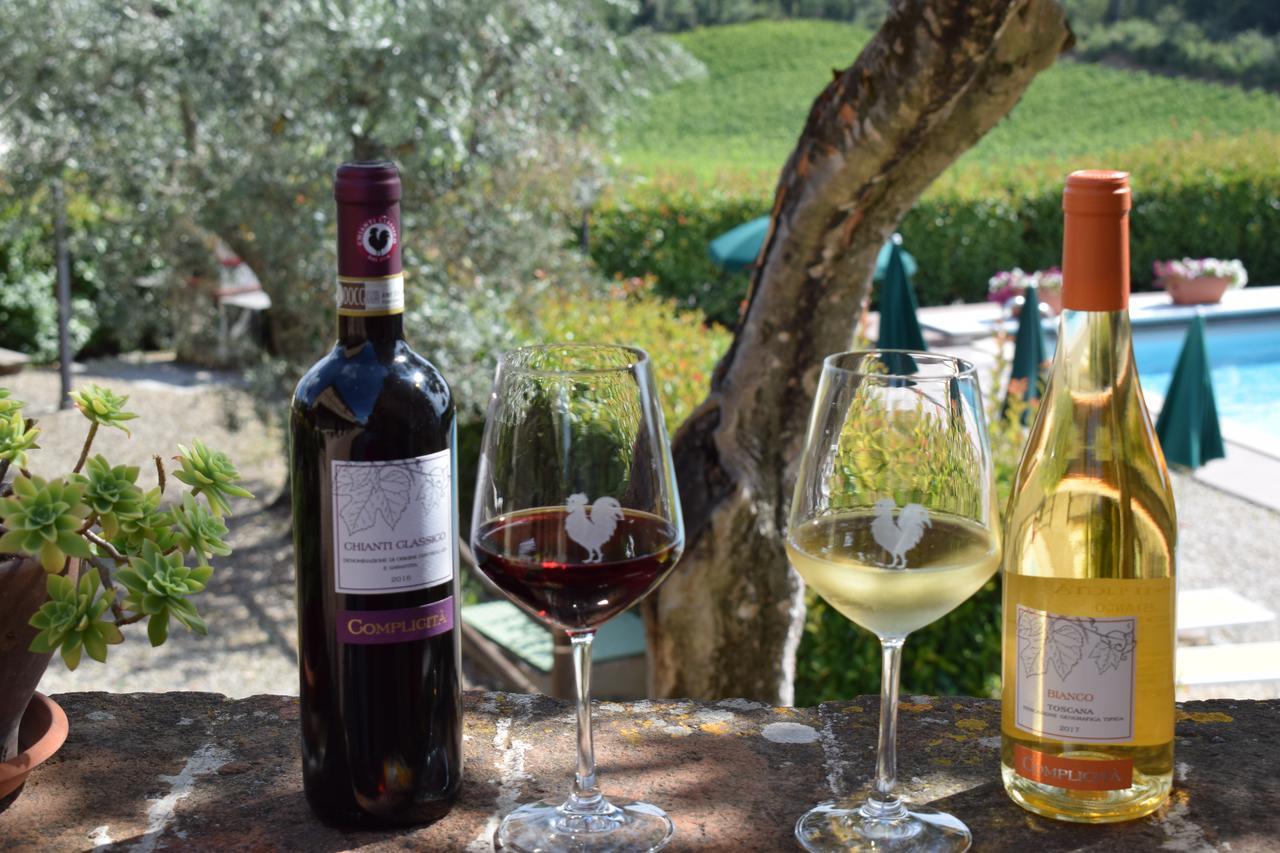 Vagliagli Agriturismo Amina, Winery & Hiking מראה חיצוני תמונה